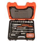 Bahco s95 værktøjssæt 1/4 og 1/2 95 dele 4-32mm