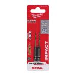 Metalbor sw hss-g tin 2,5mm pk a 2stk