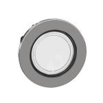 Harmony flush signallampehoved for led med linse i hvid farve