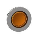 Harmony flush signallampehoved for led med linse i orange farve