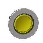 Harmony flush signallampehoved for led med linse i gul farve