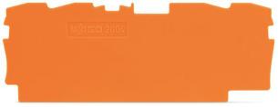 Ende- og mellemplade 1 mm orange 2004-1492