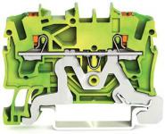 Beskyttelseslederklemme Wago 2202-1207 2-leder 2,5 mm²