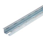 Din-skinne ts35x15/ll 2m/st/zn