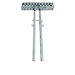 Styr til pexrør inkl. split. Galvaniseret