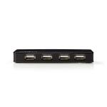 USB-hub | 7-Port | USB 2.0 | Strømforsyning / USB Drevet | 7x USB