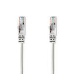 Cat 5e kabel | UTP | RJ45 (8P8C) Hanstik | RJ45 (8P8C) Hanstik | 2.00 m | Runde | PVC | Grå | Plastikpose