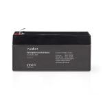 Nedis Genopladeligt blybatteri | Bly-syre | Opladningsbar | 12 V | 3200 mAh | 134 mm | 67 mm | 61 mm