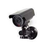 Nedis Attrap Overvågningskamera | Kugle | IP44 | Batteri | For udendørs | Inkl. vægbeslag | Sort