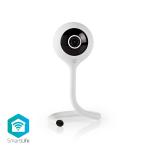 Nedis SmartLife Indendørs Kamera | Wi-Fi | Full HD 1080p | Cloud / MicroSD | Nattesyn | Android & iOS | Hvid