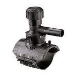 Georg Fischer ELGEF Plus PE anboringsbøjle 110x32mm PN16 med indb. bor. Roterbar 360 °. PE100-SDR11 billede