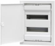 Malmbergs indbygget normtavle 24+4 moduler IP40 E-serie, 2 rækker