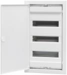 Malmbergs indbygget normtavle 36+6 moduler IP40 E-serie, 3 rækker