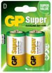 Se GP Super Alkaline 13A LR20 D batteri - 2 stk. hos Elvvs.dk