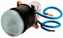 Signallampe hvid for m20/ m22 l-w
