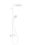 Billede af hansgrohe Raindance select S 240 PowderRain showerpipe 1 jet, Mat hvid