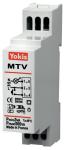 Mtv500m elektronisk lysdæmper/timer med soft start/stop til din-skinne.