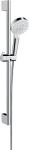 HansGrohe Crometta brusesæt Vario EcoSmart 9l/min med 65 cm brusestang & Ø100 mm håndbruser
