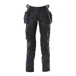 Mascot accelerate bukser str. 82C47 knæ- og hængelommer, sort 18531-442-09 billede