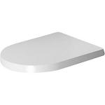 compact til satin mat hvid hngsler stl rustfri softclose med sde starck by me duravit