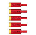 Wiha momentsæt easytorque adapter electric 5 dele
