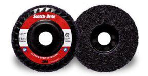 3mTM scotch-briteTM clean and strip xo-rd quick change pro rondel lilla s xcrs 125 mm x m14 10 stk/krt