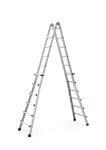 Teleskopstige aluminium 4x6 trin 6,40m
