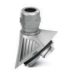 Evo-emc-metalkabelforskruning med bajonetfatning, serie b størrelse m25 hc-b-g-m25-ec-al