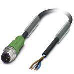 Sensor-/aktuatorkabel sac-4p-m12ms/ 1,5-pvc