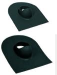 Gennemføring paptag til eco 250 sort ø200 mm type 3