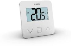 WATTS Vision rumtermostat med LCD og glasfront, trådløs