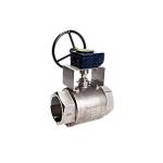 EGO kugleventil 4´´. Med gear type 2006 AISI 316.