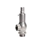 EGO sikkerhedsventil 1216F 1.1/2 - 2´´. Rustfri PN40. Metal sæde OBS se beskrivelse for åbningstryk. Varen bestilles på tlf. 97121000