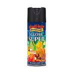 Borup Super Spraymaling Sort Blank 9005b - 400 ml billede
