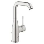 GROHE Essence New håndvaskarmatur 1/2" L-Size m/bundventil - Supersteel