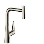 finish stl rustfri udtrkstud med kkkenarmatur s300 select talis hansgrohe