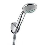 Hansgrohe Crometta 85 Vario / Porter'C håndbrusersæt, med 1,25 meter Metaflex'C slange