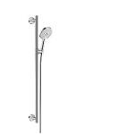 hansgrohe Raindance Select S120 brusesæt. 900mm. 3 jet. Krom/hvid