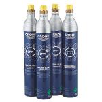 GROHE Startsæt CO2 Flasker 425 g CO2 Flasker (4 Stk) til 60 liter vand med brus