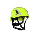 3m securefit sikkerhedshjelm dobbelt godkendelse ventileret refleks hi-vis x5014v