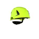3m securefit sikkerhedshjelm uventileret 1000v hi-vis x5514nve