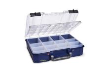 raaco CarryLite 80 4x8-12/DLU, Blå, Polykarbonat (PC), Polypropylen (PP), 337 mm, 278 mm, 82 mm, 1,25 kg