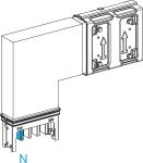 Vinkel 250a ned 2x0,25m