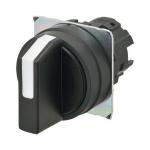 Selectora22nz 22 dia. 3 position ikke-tændte bezel plastautomatisk reset på højre farve sort a22nz-3br-nba