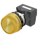 M22n indikator plastic forventede gul gul 24 v push-in terminal m22n-bp-tya-yc-p