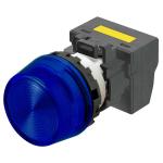 M22n indikator plastic forventede blå blå 220/230/240 vac push-in terminal m22n-bp-taa-ae-p