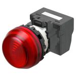 M22n indicator plastic halvkugleformet rød rød 24 v push-in terminal m22n-bg-tra-rc-p