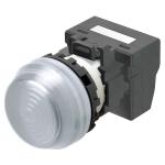 M22n indicator plastic halvkugleformet white white 24 v push-in terminal m22n-bg-twa-wc-p