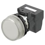 M22n indikator plastic flad ætset hvid hvid 24 v push-in terminal m22n-bc-twa-wc-p