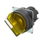 Selectora22nz 22 dia. 2 position tændte bezel plastmanual farve gul a22nz-2bm-tya